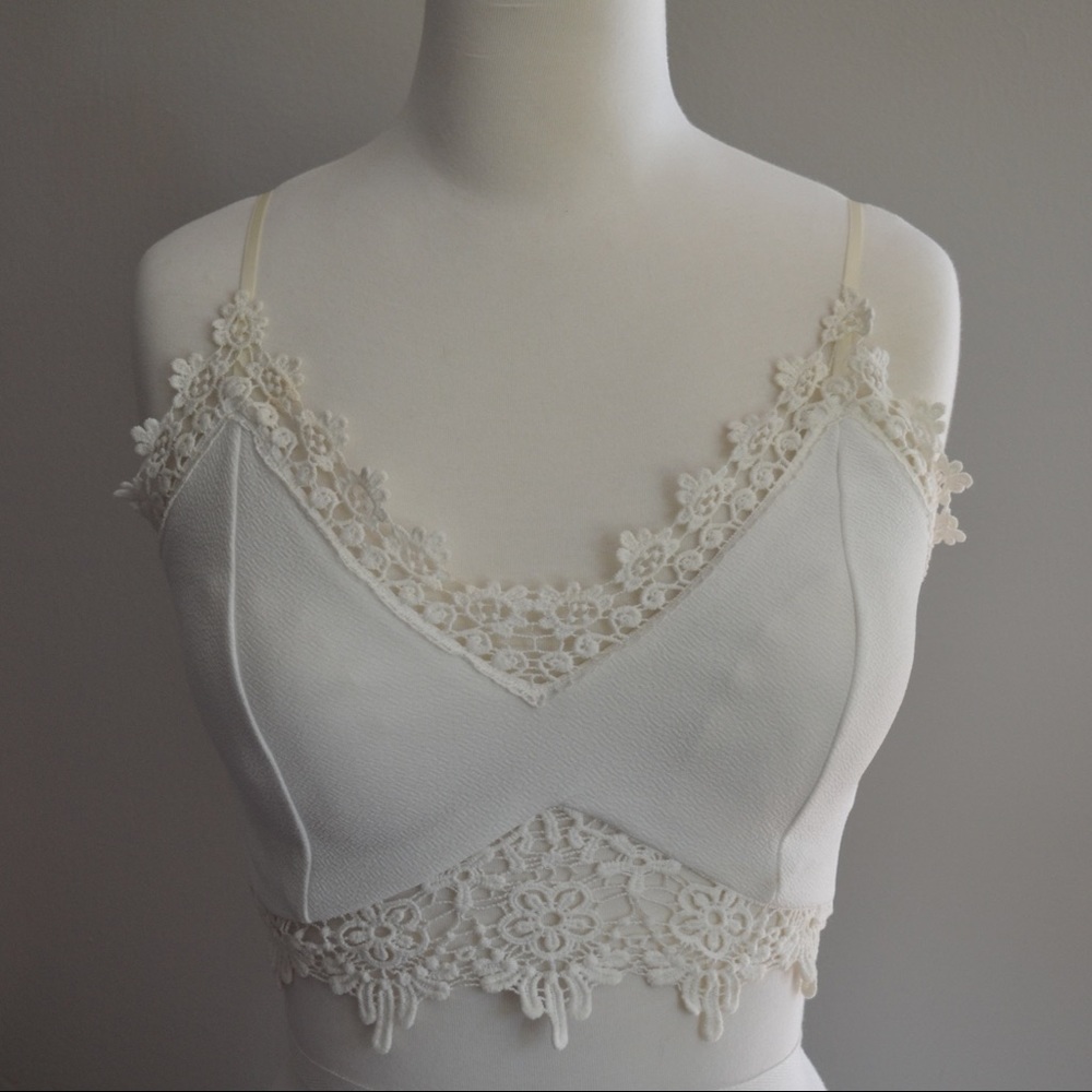 Lacy Crop Top
